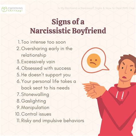 signs of a narcissist relationship.